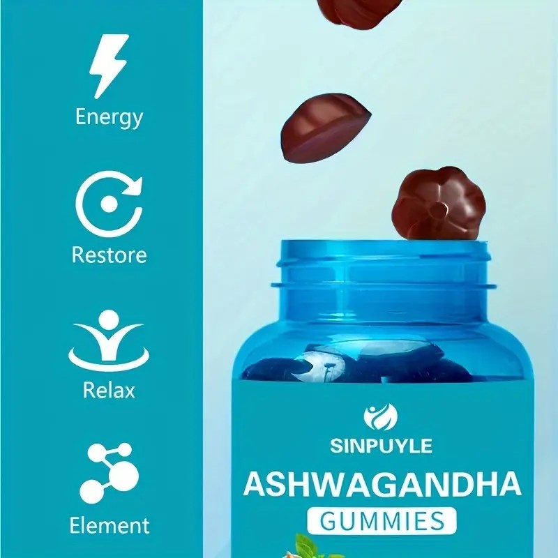 Ashwagandha Gummies: Stress Relief & Energy Boost | HealingVeda