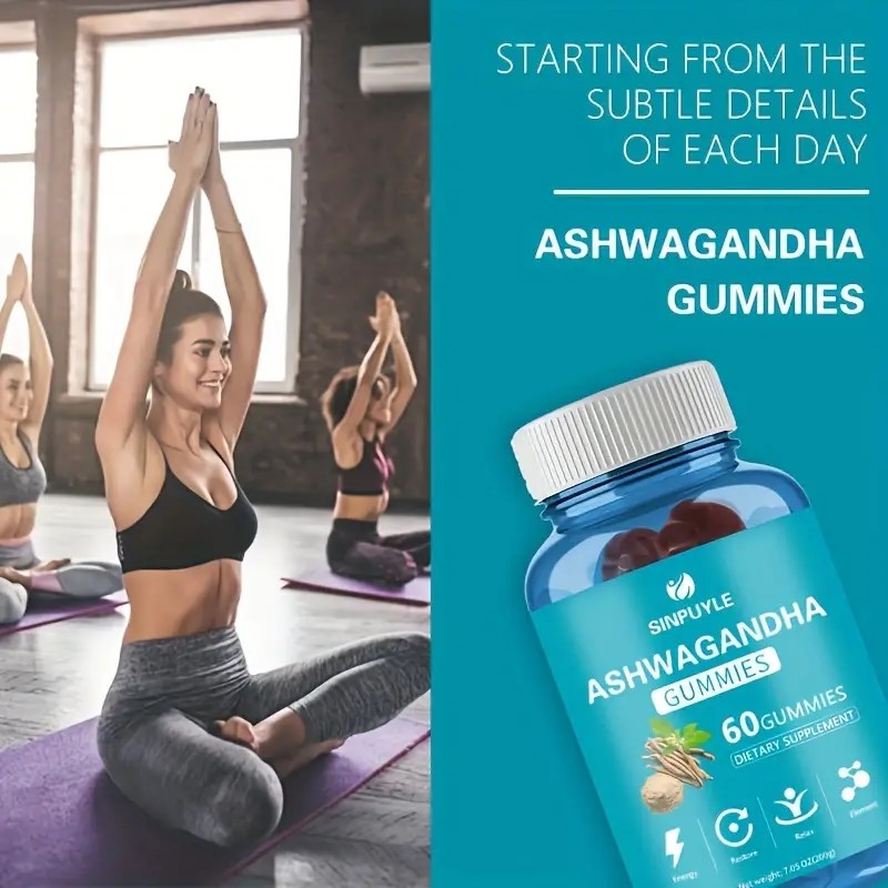 Ashwagandha Gummies: Stress Relief & Energy Boost | HealingVeda