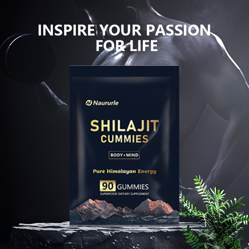 Himalayan Shilajit Gummies: 90 Delicious Gummies | HealingVeda