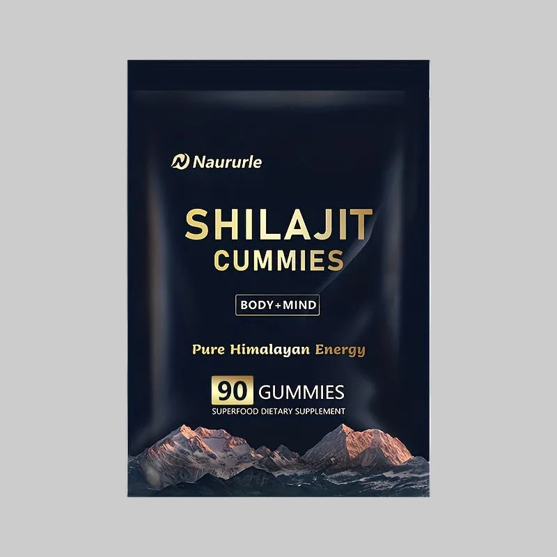 Himalayan Shilajit Gummies: 90 Delicious Gummies | HealingVeda