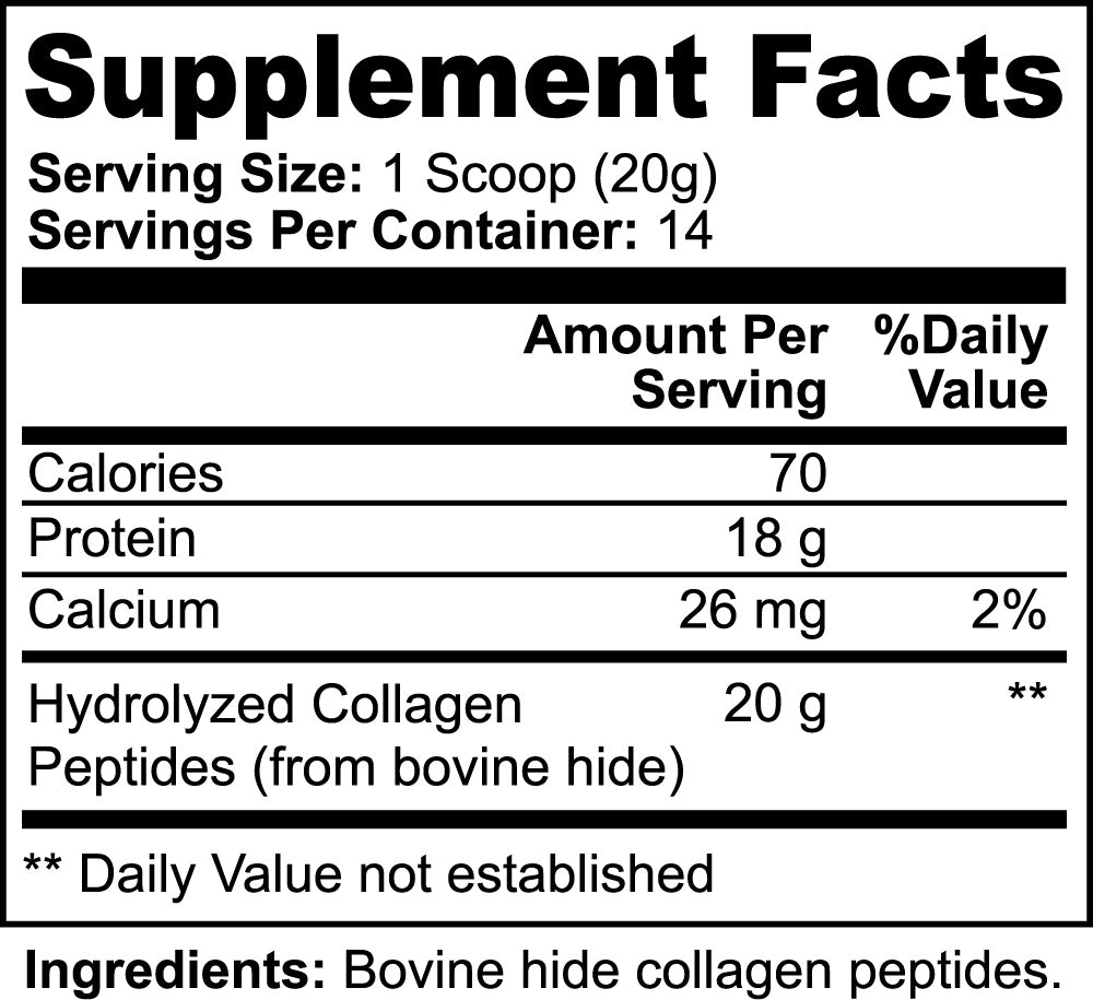 Hydrolysed Collagen Peptide: Peptides Powder | HealingVeda